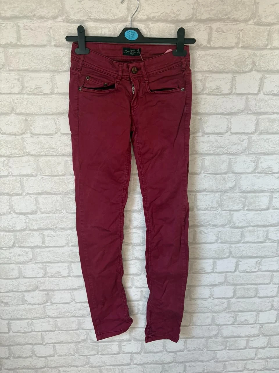 Jeans bordeaux (25) Cimarron 34